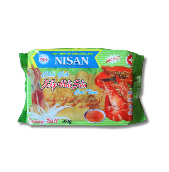 Chả Giò Xốp Hải Sản Con Tôm